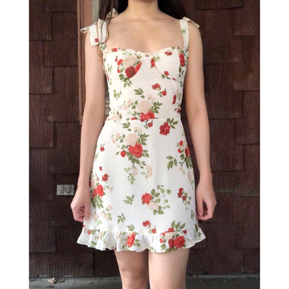 Reformation Christine Dress in Maureen